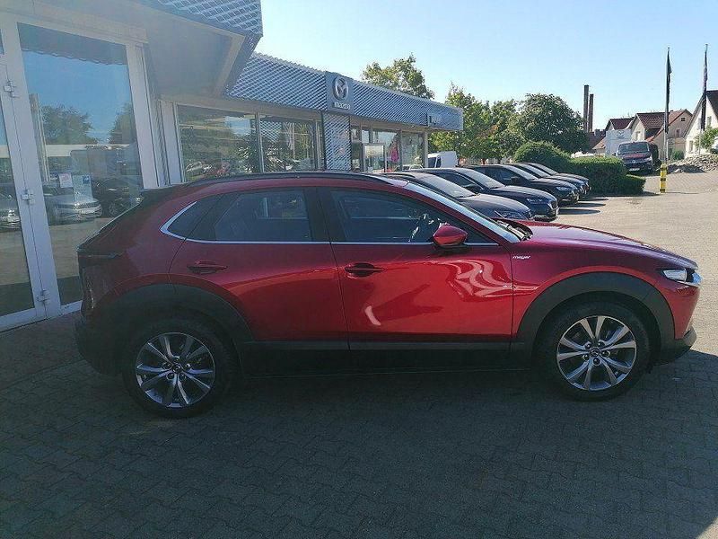 Gebraucht Mazda CX-30 Selection 122 PS (89 kW) 2022 Rot soul red crystal m metallic SUV