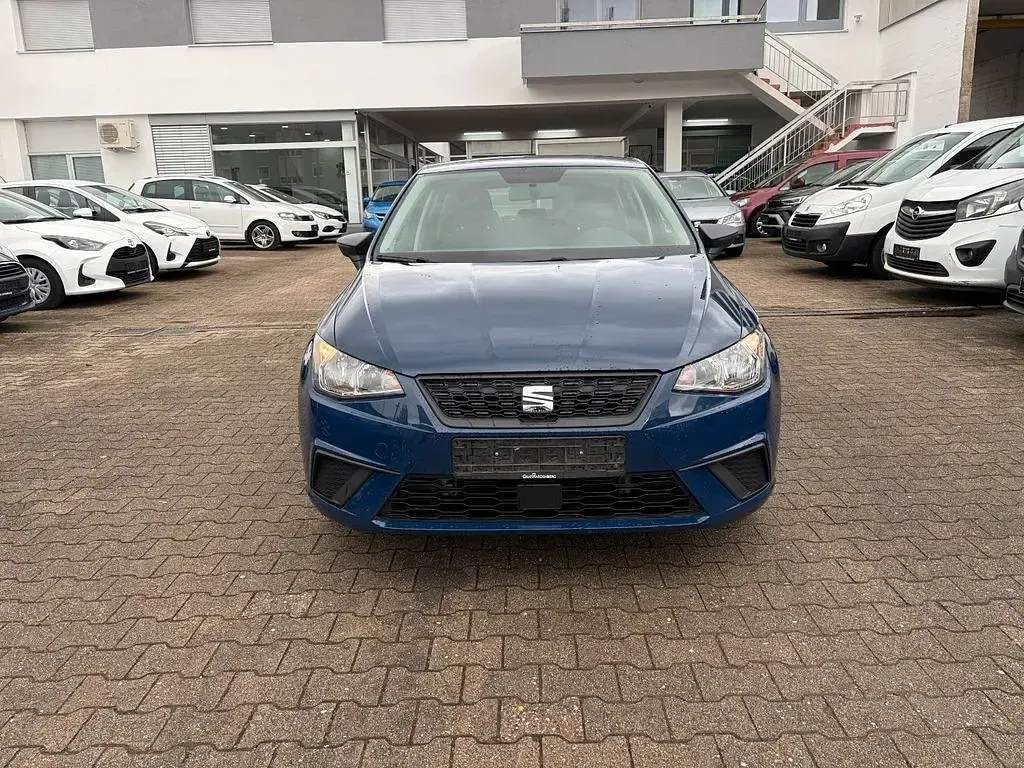 Gebraucht Seat Ibiza Reference 95 PS (69 kW) 2019 Blau Kleinwagen