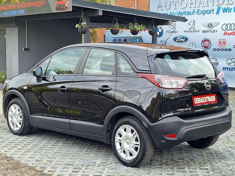 Gebraucht Opel Crossland X Edition 83 PS (61 kW) 2019 Onyx schwarz SUV
