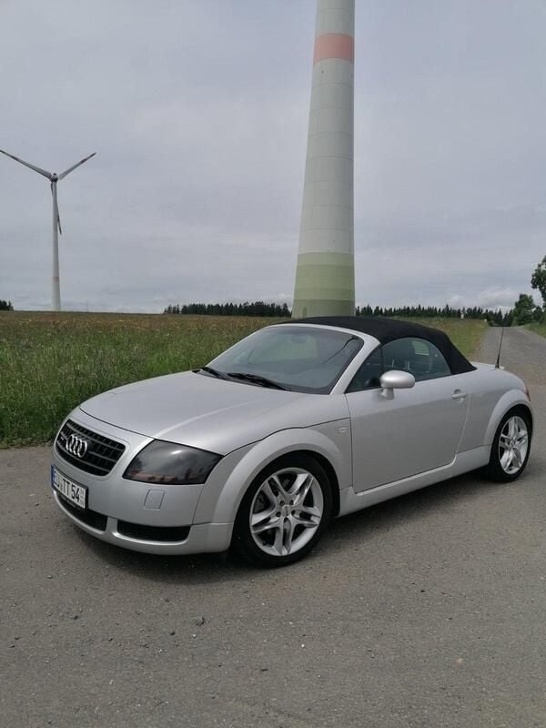 Silber Gebraucht 2000 Audi TT Roadster Cabrio | 6.100 € (Superpreis) - Bild 1/4