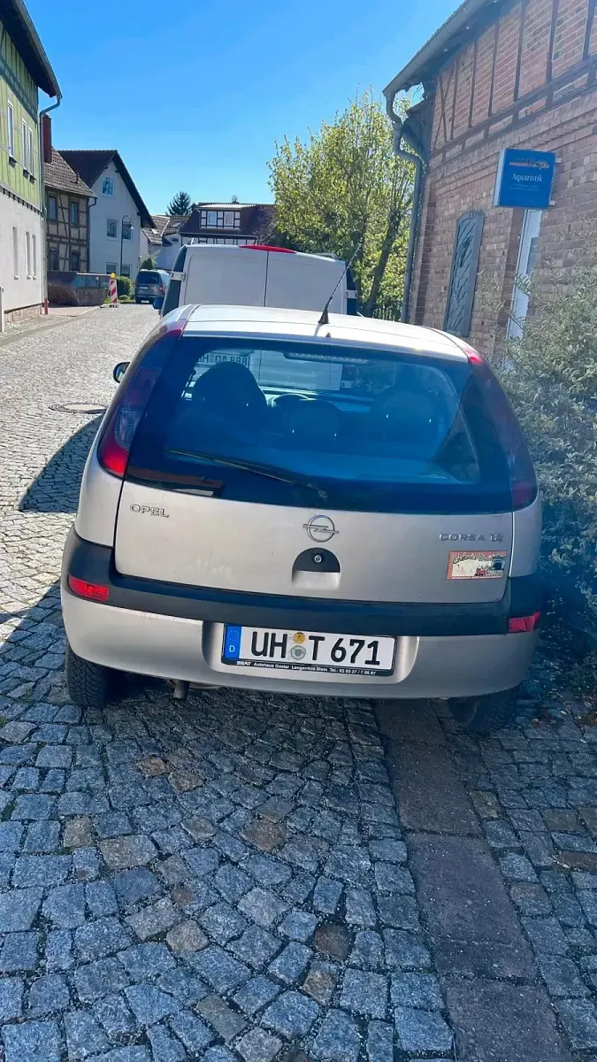 Gebraucht Opel Corsa 2004 Silber Kleinwagen