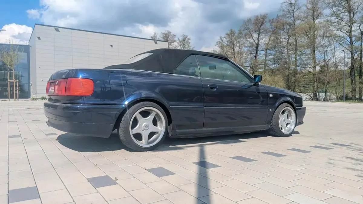 Gebraucht Audi 80 115 PS (84 kW) 1997 Blau Cabrio