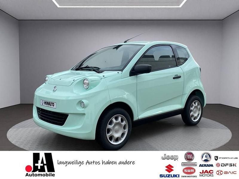 Neu Aixam Minauto 2025 Grün Kleinwagen