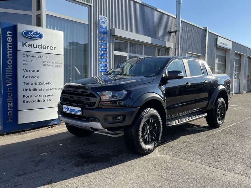 Agate black metallic (metallic) Gebraucht 2023 Ford Ranger Raptor Abholung | 51.490 € (Etwas zu teuer) - Bild 1/4