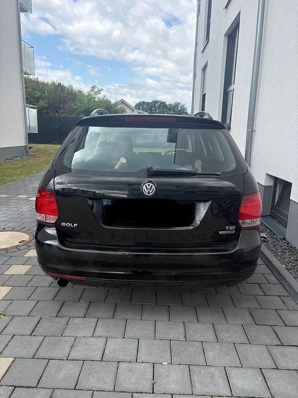 Gebraucht VW Golf VI Trendline 105 PS (77 kW) 2011 Schwarz Kleinwagen