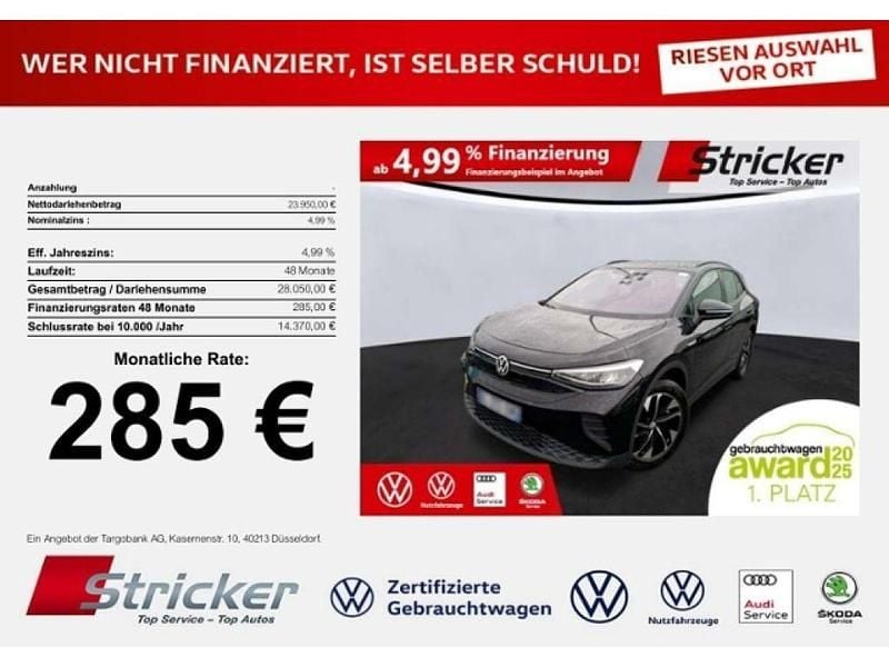 Gebraucht VW ID.4 Pro 127 kW (174 PS) 2022 Grenadillschwarz metallic (metallic) SUV