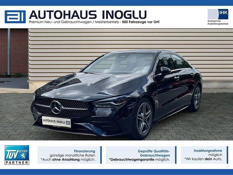 Kosmosschwarz metalliclack Gebraucht 2024 Mercedes CLA200 Advanced Plus Coupé | 35.740 € (Fairer Preis) - Bild 1/4