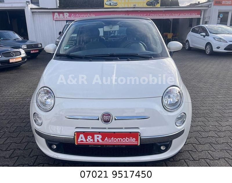 Gebraucht Fiat 500 Lounge 69 PS (50 kW) 2012 Weiß Cabrio