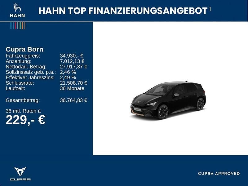 Gebraucht Cupra Born 169 kW (231 PS) 2025 Mythosschwarz Kleinwagen