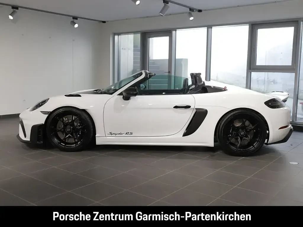 Gebraucht Porsche 718 Spyder RS 500 PS (367 kW) 2025 Weiß Cabrio
