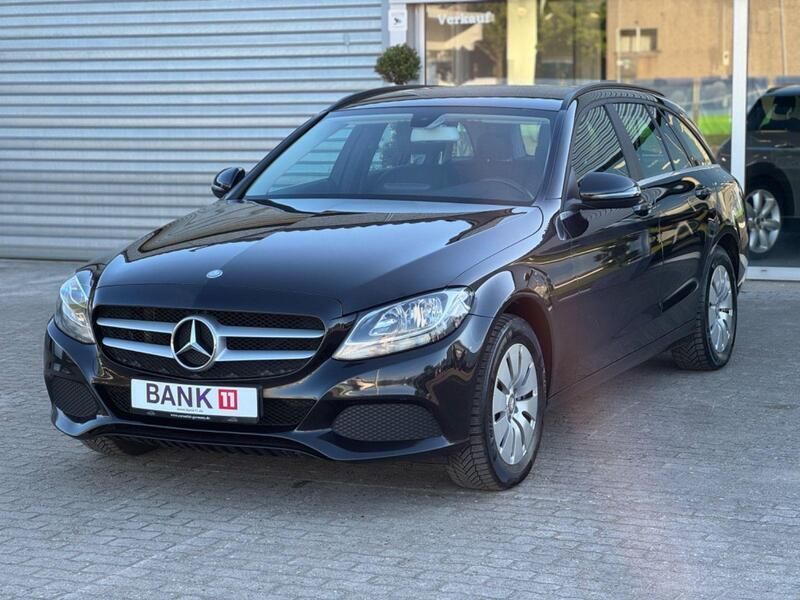 Schwarz Gebraucht 2015 Mercedes C200 Kombi | 14.990 € (Guter Preis) - Bild 1/4