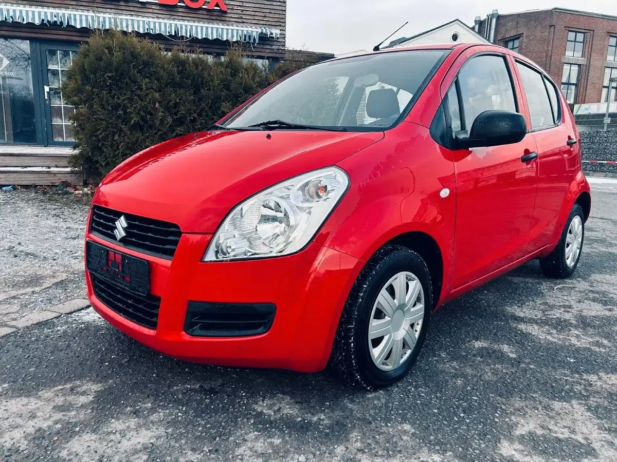 Usata Suzuki Splash Basic 65 CV (47 kW) 2009 Rosso Utilitaria