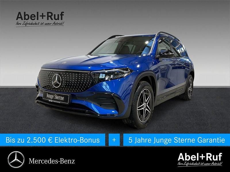 Blau Gebraucht 2024 Mercedes EQB300 AMG SUV | 40.989 € (Fairer Preis) - Bild 1/4