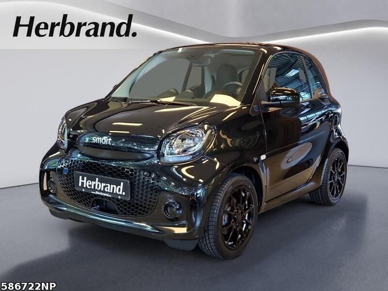 Grau Gebraucht 2021 Smart ForTwo Electric Drive Premium Coupé | 10.480 € (Fairer Preis) - Bild 1/4