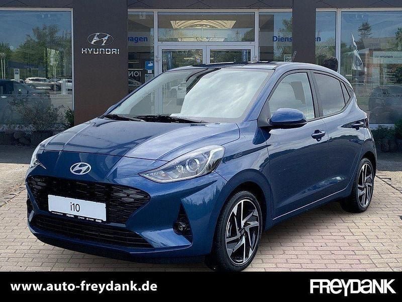 Vibrant blue Neu 2025 Hyundai i10 Prime Kleinwagen | 20.499 € (Fairer Preis) - Bild 1/4