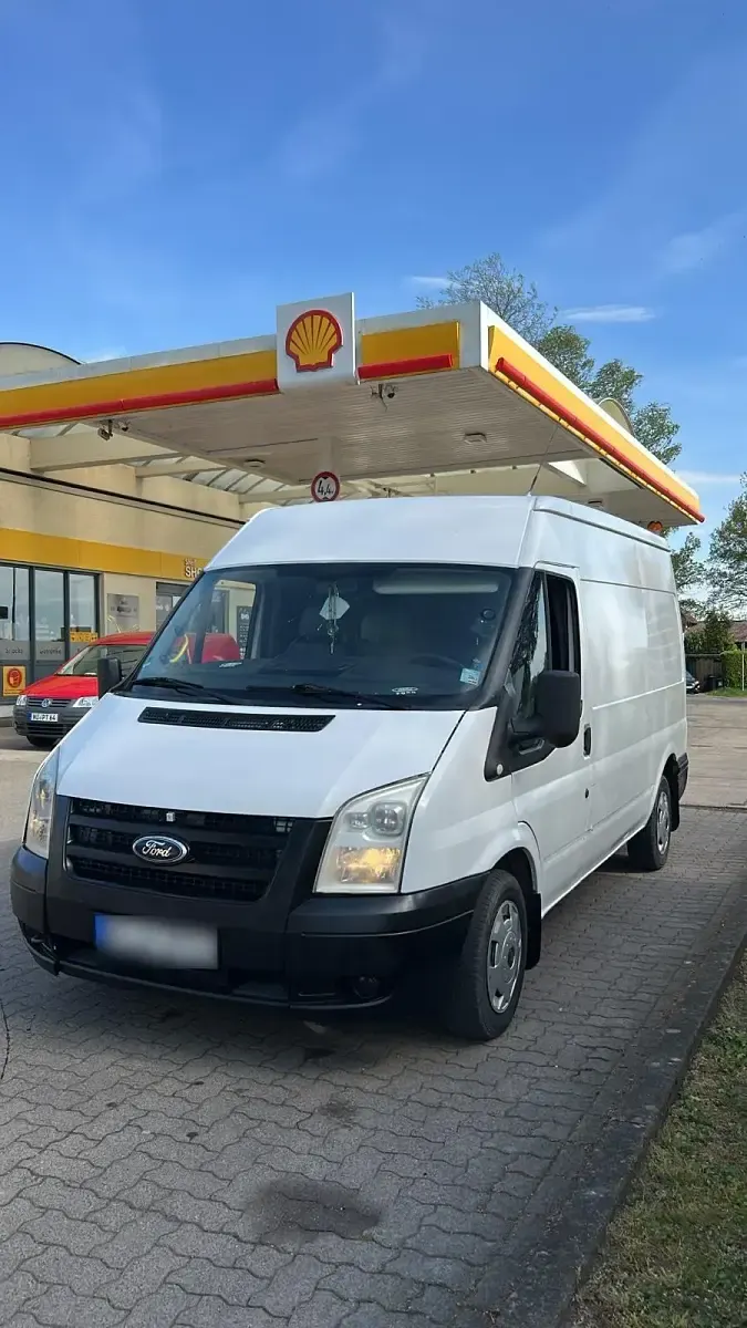 Gebraucht Ford Transit 116 PS (85 kW) 2010 Weiß Van / Kleinbus