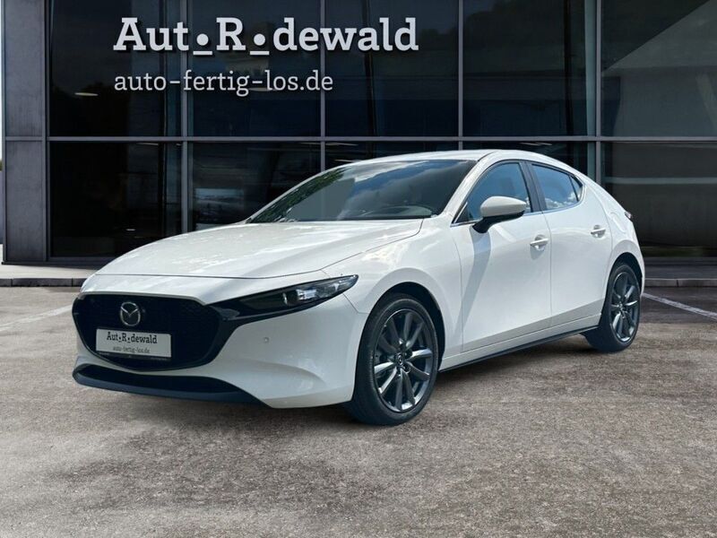 Weiß Neu 2025 Mazda 3 Center-Line Limousine | 29.555 € (Fairer Preis) - Bild 1/4