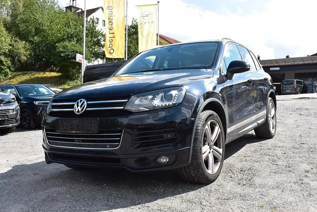 Gebraucht VW Touareg R-line 245 PS (180 kW) 2011 Schwarz SUV