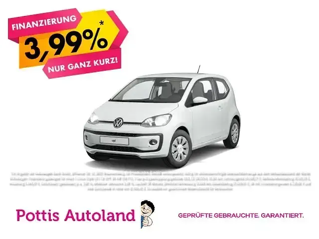 Gebraucht VW up! move up! 65 PS (47 kW) 2021 Kleinwagen