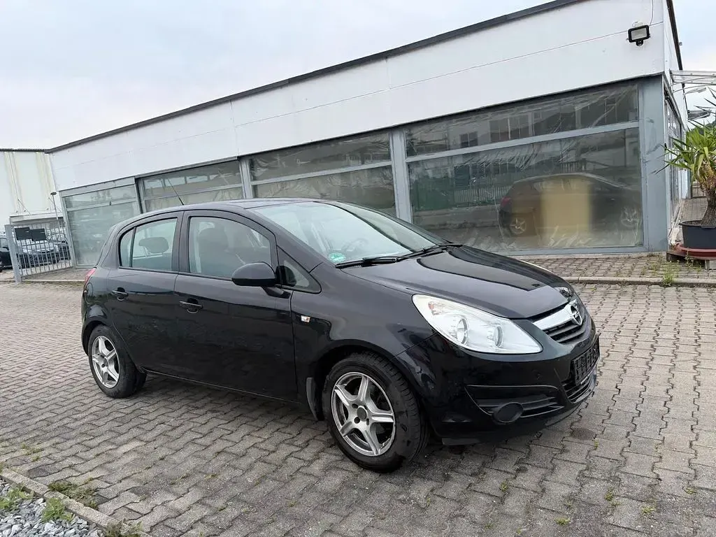 Gebraucht Opel Corsa Edition 80 PS (58 kW) 2009 Schwarz Kleinwagen