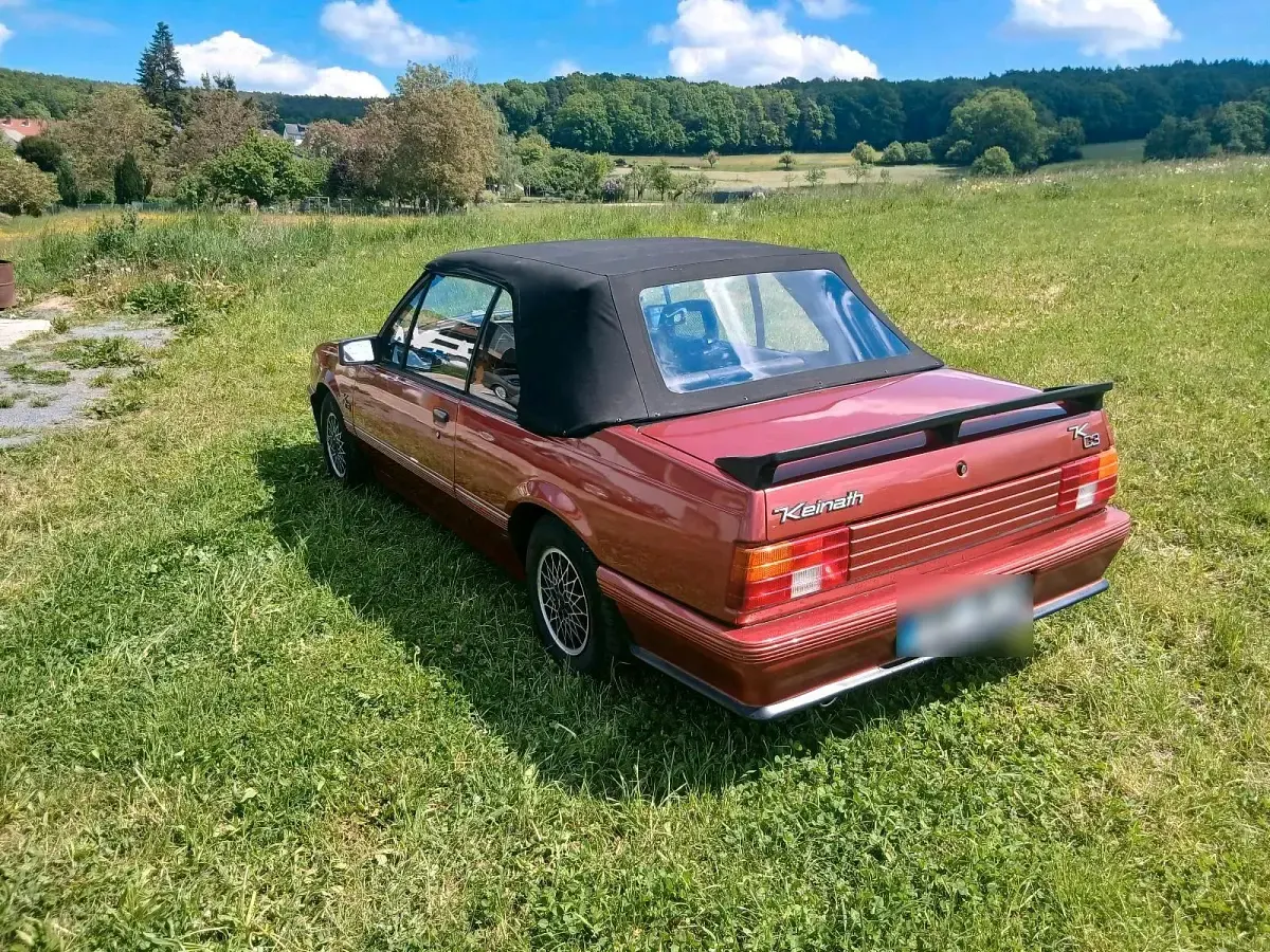 Gebraucht Opel Ascona 90 PS (66 kW) 1986 Rot Cabrio