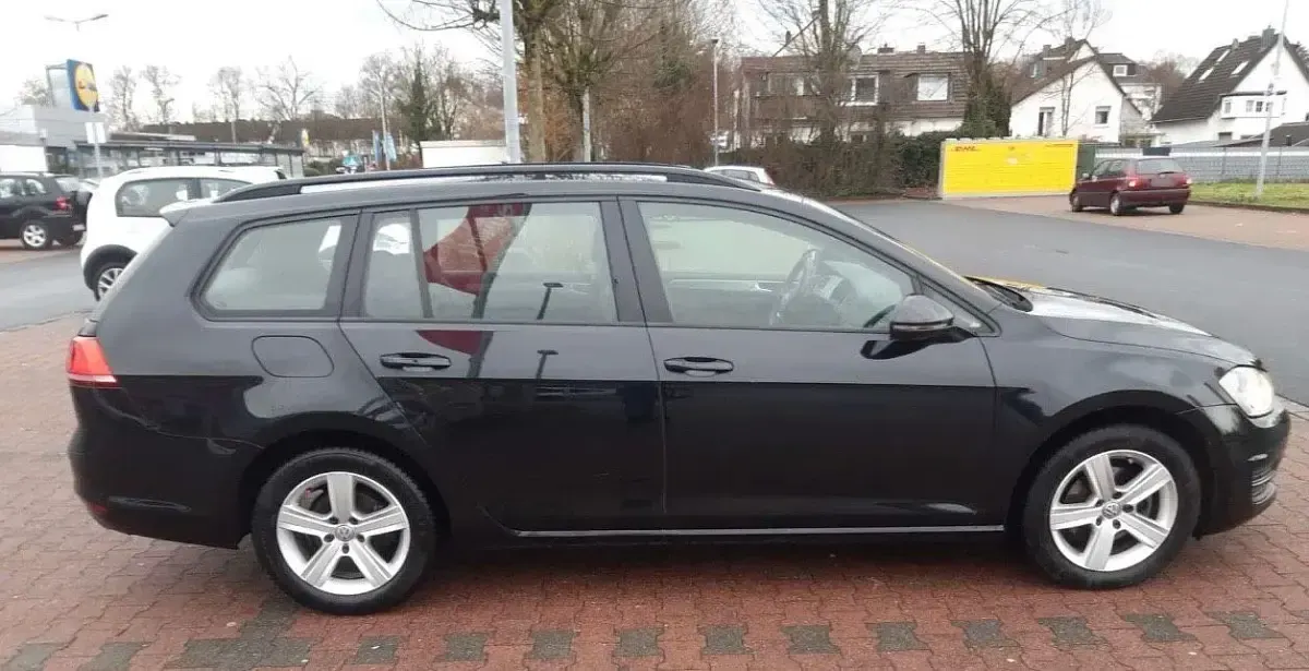 Gebraucht VW Golf VII Comfortline 150 PS (110 kW) 2016 Schwarz Kombi