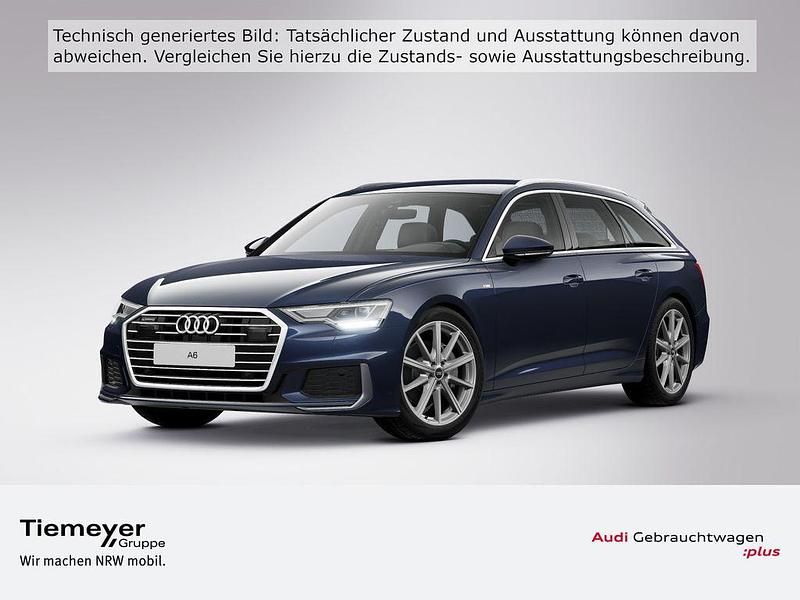Blau Gebraucht 2023 Audi A6 S-Line Kombi | 39.770 € (Guter Preis) - Bild 1/4