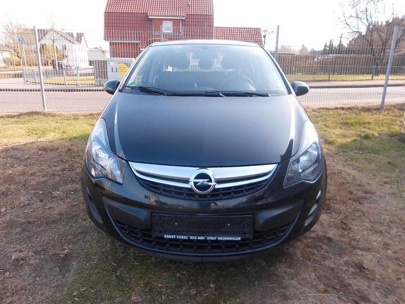 Gebraucht Opel Corsa 86 PS (63 kW) 2013 Schwarz Kleinwagen