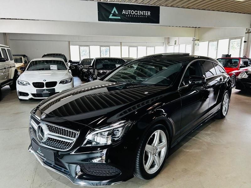 Schwarz Gebraucht 2015 Mercedes CLS350 AMG line Kombi | 19.990 € (Superpreis) - Bild 1/4