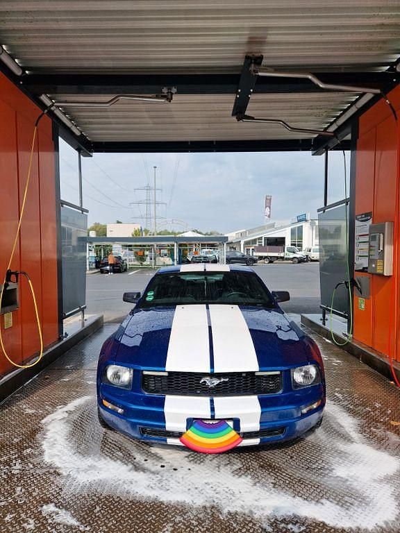 Blau Gebraucht 2007 Ford Mustang Coupé | 13.500 € (Fairer Preis) - Bild 1/4