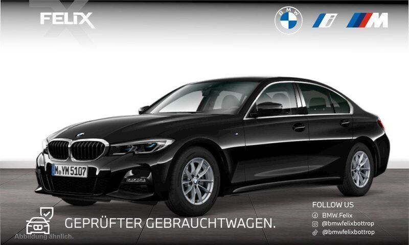 Schwarz Gebraucht 2020 BMW 320 M Sport Limousine | 30.880 € (Guter Preis) - Bild 1/4