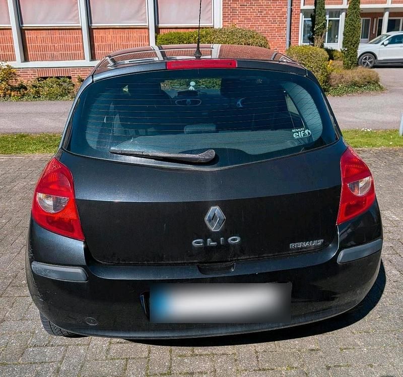 Gebraucht Renault Clio III 75 PS (55 kW) 2007 Schwarz Kleinwagen