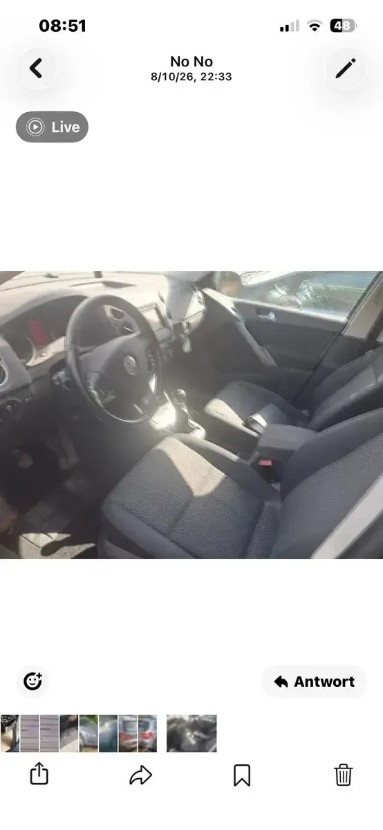 Gebraucht VW Tiguan 140 PS (102 kW) 2009 Braun SUV