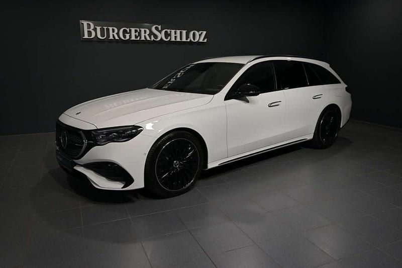 Polar white Gebraucht 2024 Mercedes E300 AMG Kombi | 55.790 € (Superpreis) - Bild 1/3