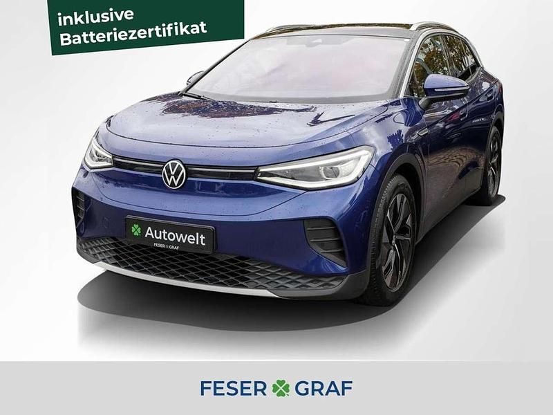 Blue dusk metallic Gebraucht 2022 VW ID.4 Pro Performance SUV | 25.440 € (Guter Preis) - Bild 1/4