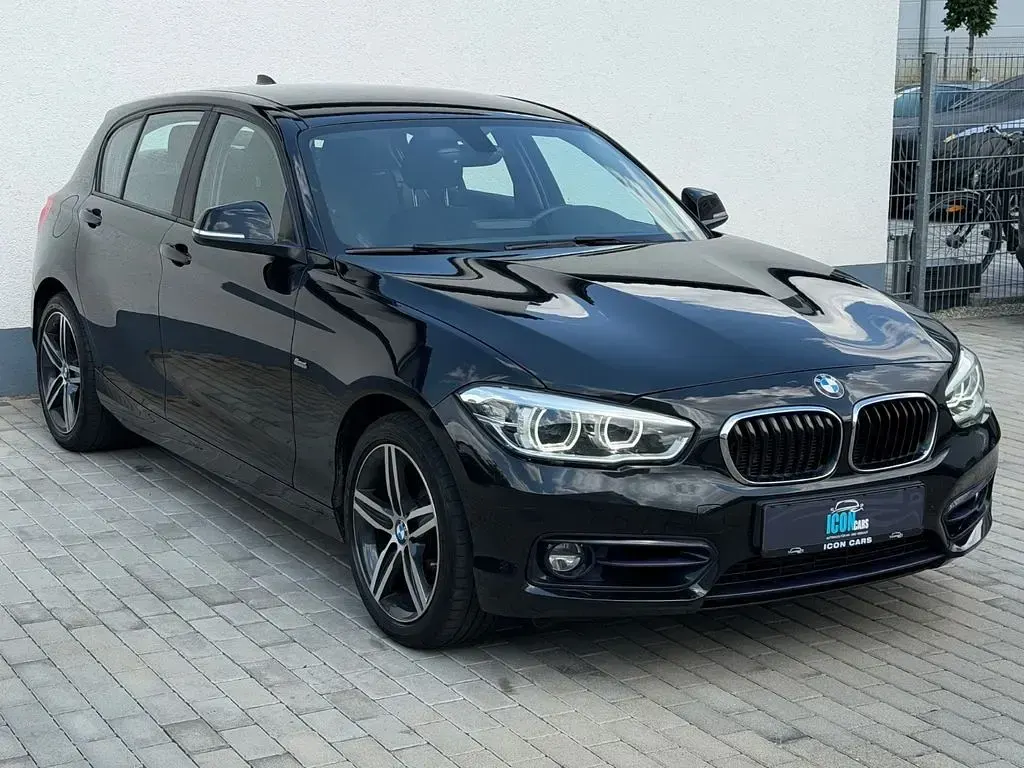 Gebraucht BMW 118 Sport Line 150 PS (110 kW) 2017 Schwarz Kleinwagen