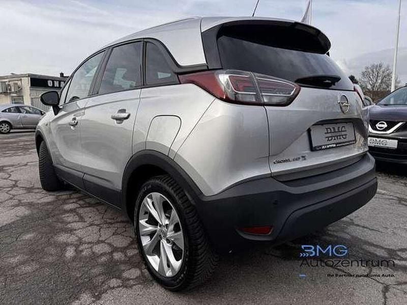 Gebraucht Opel Crossland X Edition 110 PS (80 kW) 2019 Argon silber/ice silver (m2) SUV