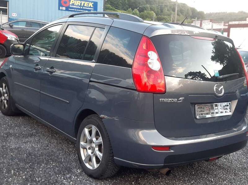 Mephistograu metallic Gebraucht 2007 Mazda 5 Exclusive Van / Kleinbus | 1.300 € (Superpreis) - Bild 1/4