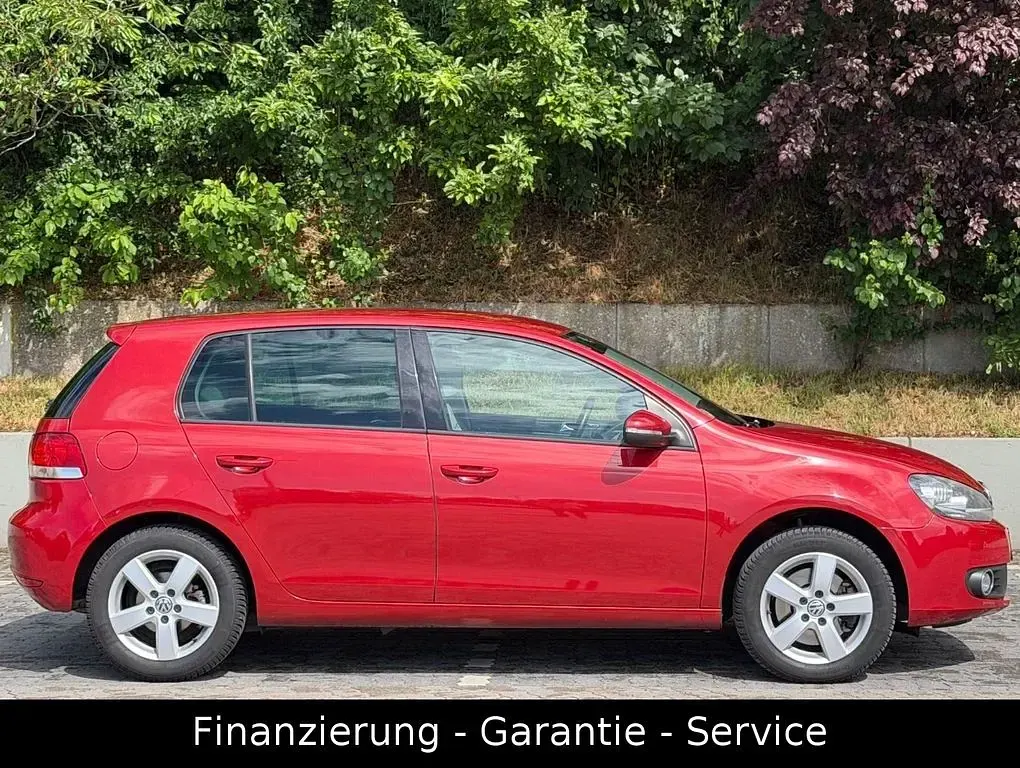 Gebraucht VW Golf VI Comfortline 160 PS (117 kW) 2011 Rot Kleinwagen