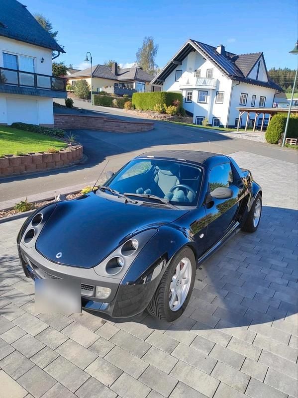 Usata Smart Roadster 82 CV (60 kW) 2003 Nero Cabrio