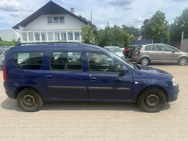 Gebraucht Dacia Logan MCV Lauréate 87 PS (63 kW) 2009 Blau Van / Kleinbus