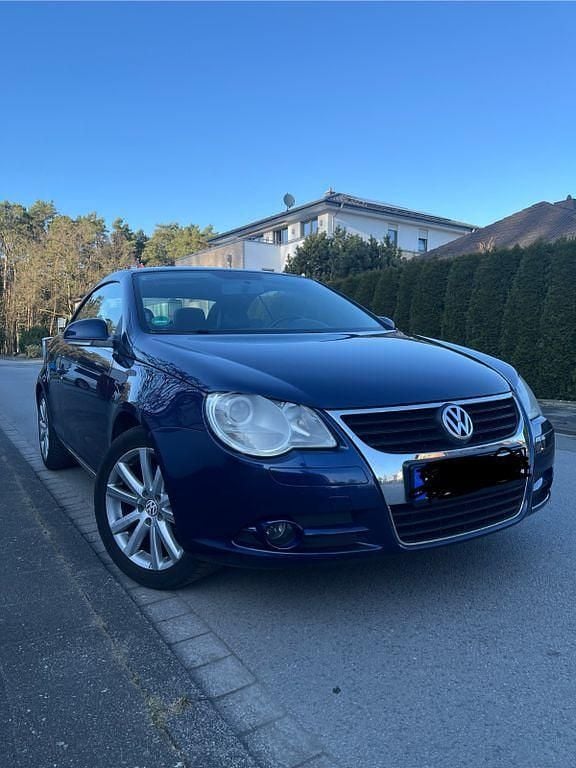 Blau Gebraucht 2006 VW Eos Cabrio | 2.800 € (Guter Preis) - Bild 1/4