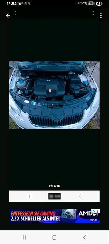 Gebraucht Skoda Fabia 84 PS (61 kW) 2008 Weiß Limousine