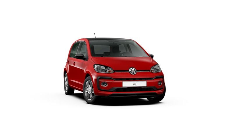 Usado VW up! high up! 90 HP (66 kW) 2017 Vermelho Citadino