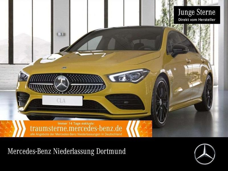 Sonnengelb Gebraucht 2022 Mercedes E250 AMG Coupé | 33.390 € (Fairer Preis) - Bild 1/3