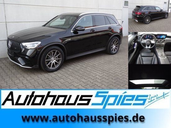 Obsidianschwarz metalliclack Gebraucht 2020 Mercedes GLC63 AMG AMG SUV | 57.490 € (Superpreis) - Bild 1/4