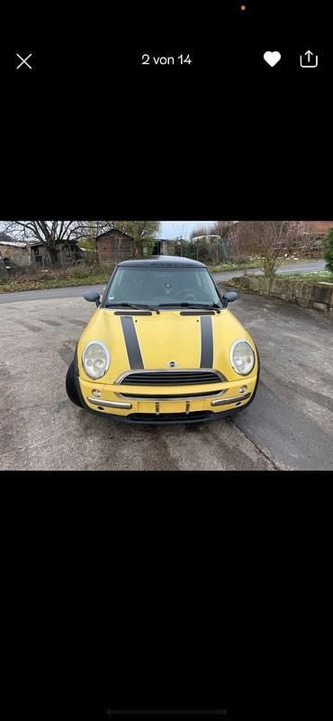 Gelb Gebraucht 2003 Mini ONE Kleinwagen | 2.300 € (Superpreis) - Bild 1/3