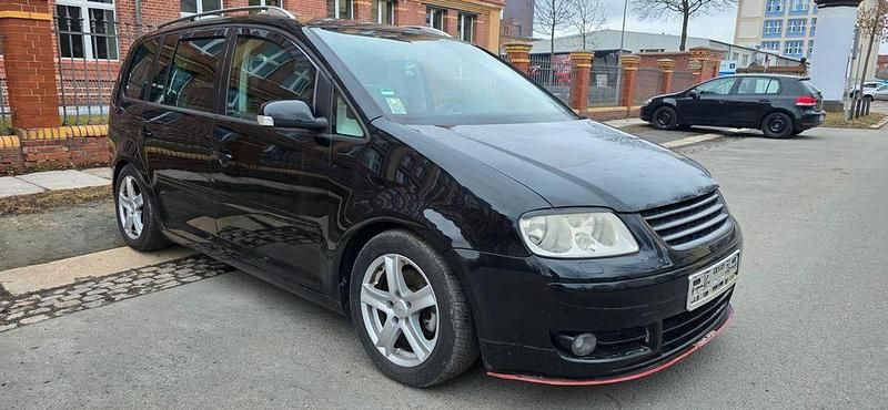 Gebraucht VW Touran Highline 150 PS (110 kW) 2004 Schwarz Van / Kleinbus