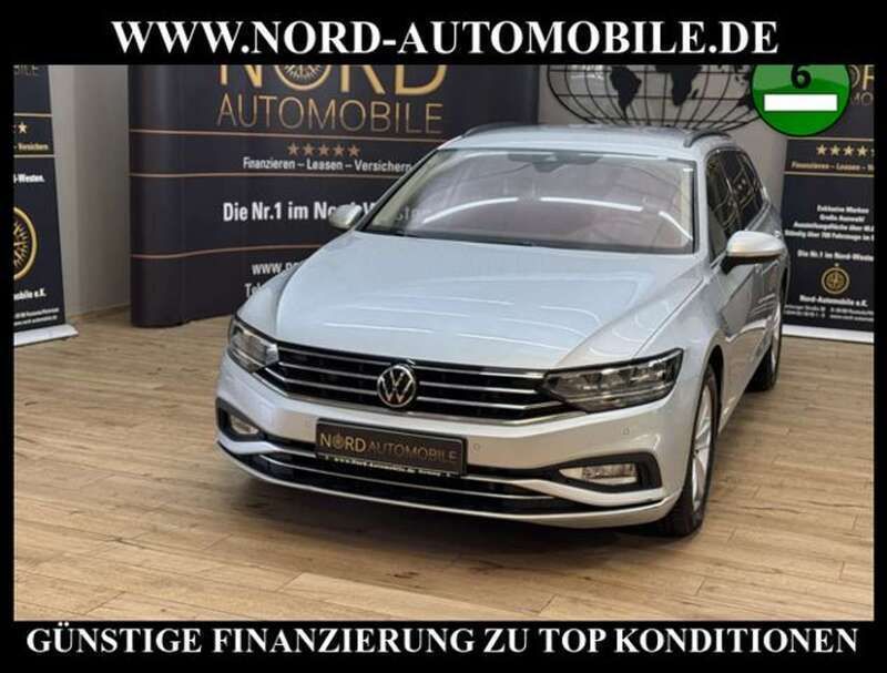 Reflexsilber metallic (metallic) Gebraucht 2020 VW Passat Business Kombi | 21.900 € (Guter Preis) - Bild 1/3