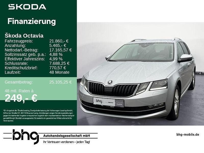 Silber Gebraucht 2020 Skoda Octavia Style Kombi | 21.860 € (Guter Preis) - Bild 1/4